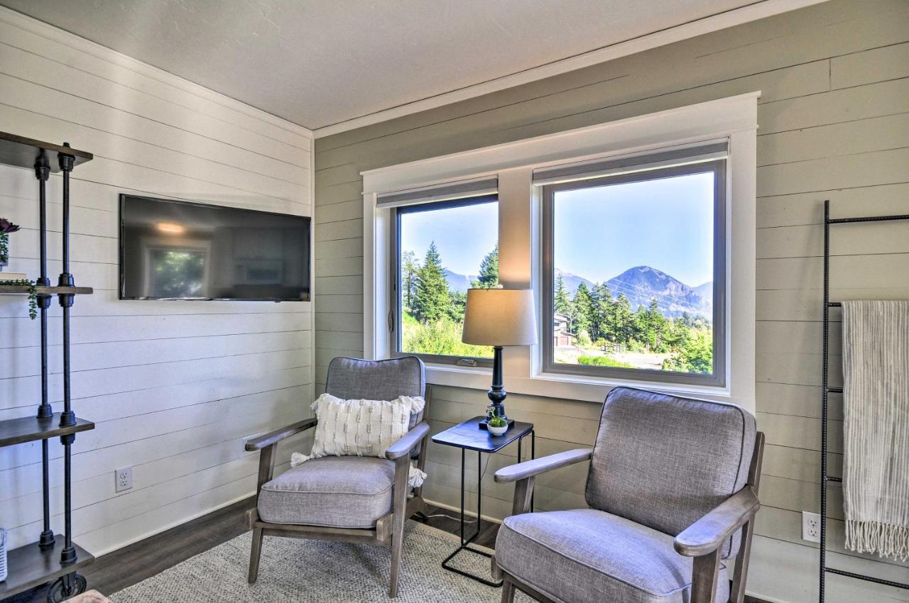 Scenic Studio With Loft And View Of The Columbia River Carson Exterior photo